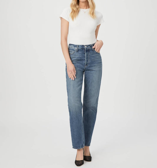 Paige - Sawyer High-rise Straight Leg Jeans