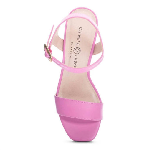 Chinese Laundry - Women's Ankle Strap Platform Heels