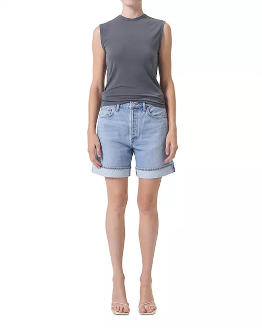 Agolde - Agolde Dame Cuff Denim Short