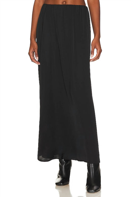 Donni. - Silky Simple Skirt