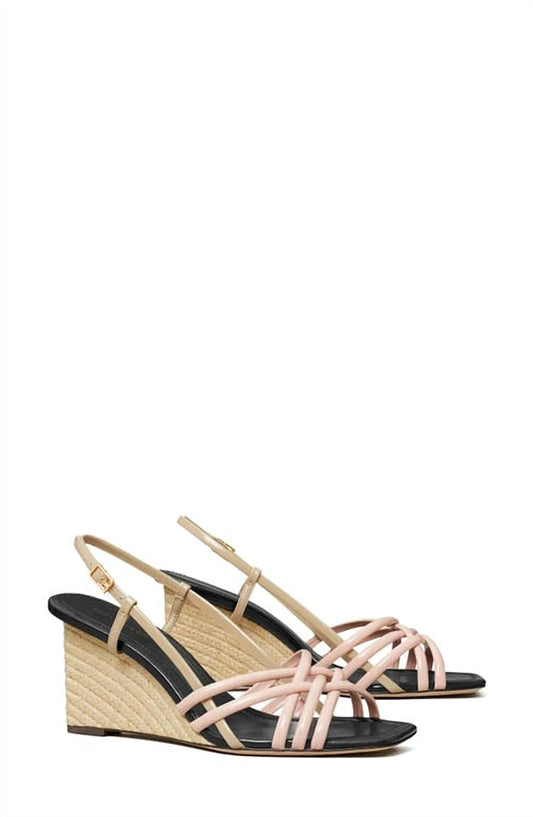 Tory Burch - Women Multi Strap Wedge Sandal