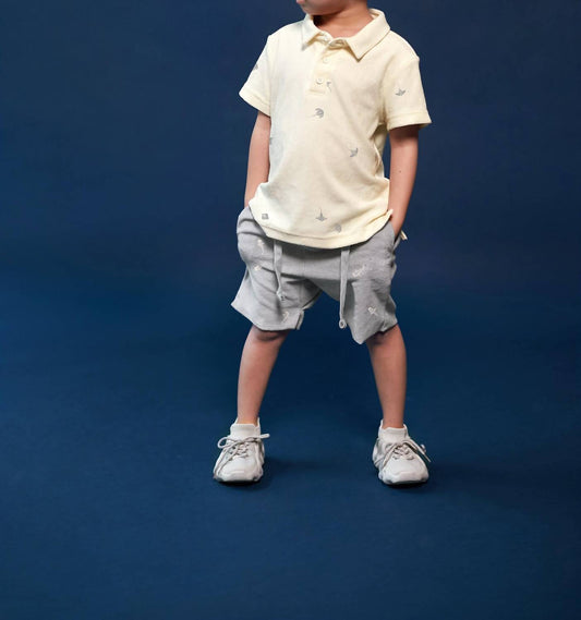 Omamimini - Terry Shorts with Print