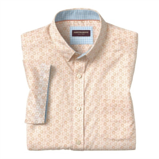 Johnston & Murphy - Printed Short-sleeve Shirt