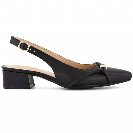 Andrea - Women's Slingback Low Heel Pumps
