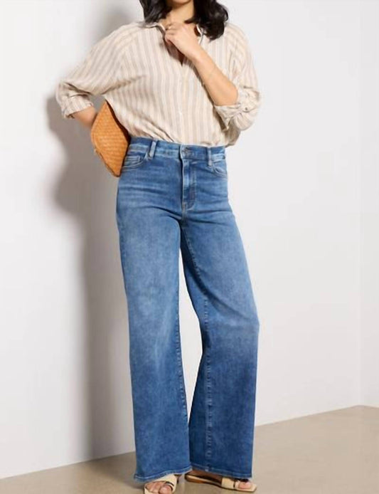 Frame - Le Slim Palazzo High Rise Wide-leg Jeans