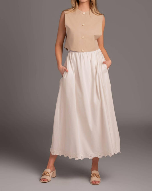 Alysi - Sleeveless Button Up Vest