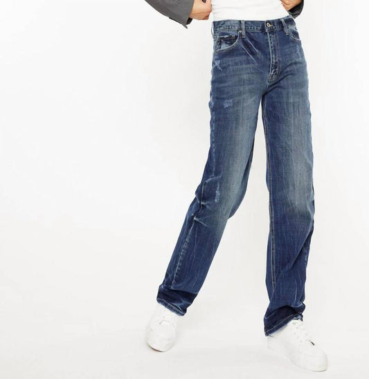 Kancan - High Rise Relaxed "Dad" Fit Jeans