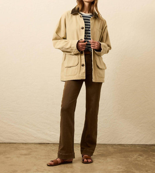 Faherty - Sunwashed Canvas Barn Jacket