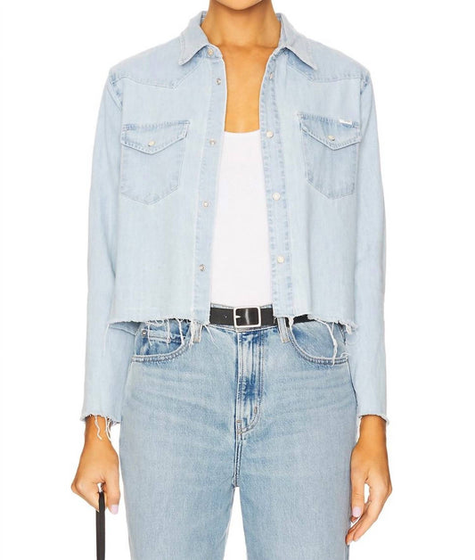 Mother - The Super Ex's Crop Step Fray Jacket