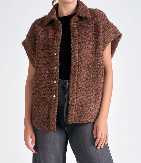 Elan - Button Down Vest