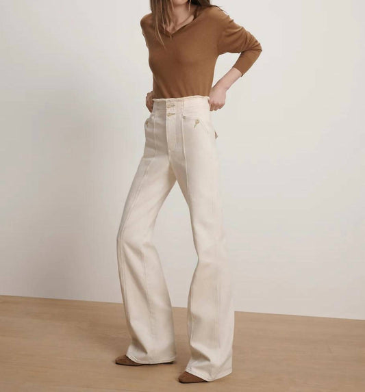 Veronica Beard - Crosby High Rise Wide Leg Jean