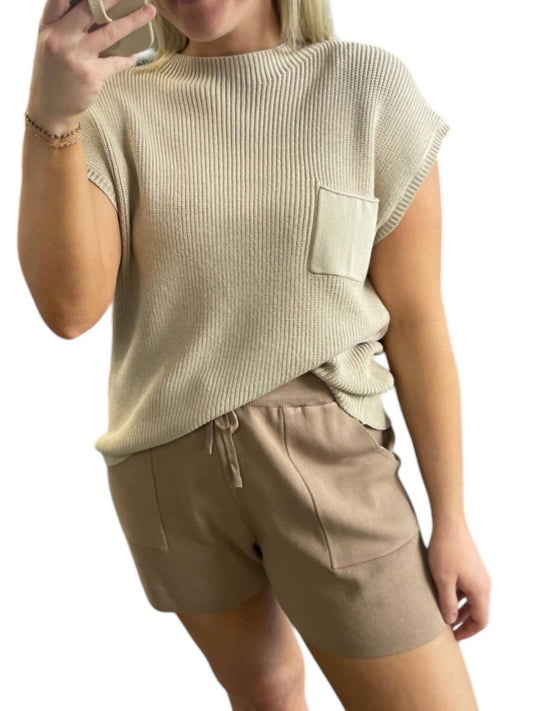 Wishlist - Sweater Top & Shorts Set