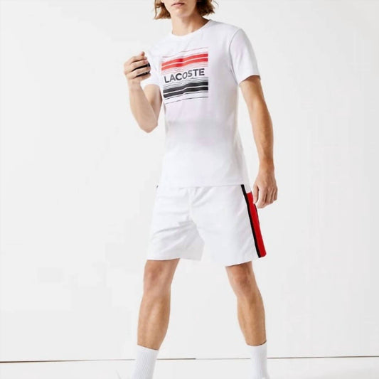 Lacoste - Sport Stylized Logo Print T-shirt