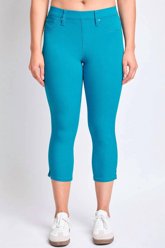Ymi - Women's Hyperstretch Pull On Capri Pant