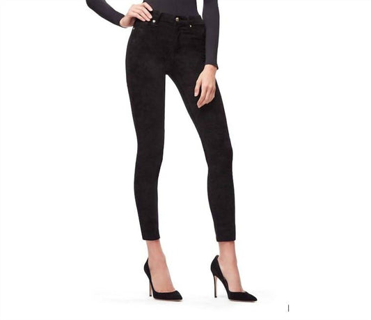 Good American - Good Legs Faux Suede Slim Pants