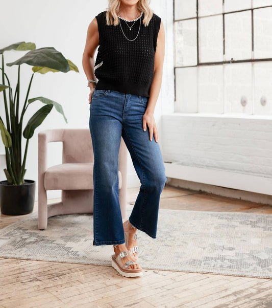 Democracy - Flare With Cascading Denim Jean