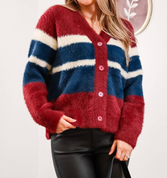 Daze - Bleeker Fuzzy Cardigan
