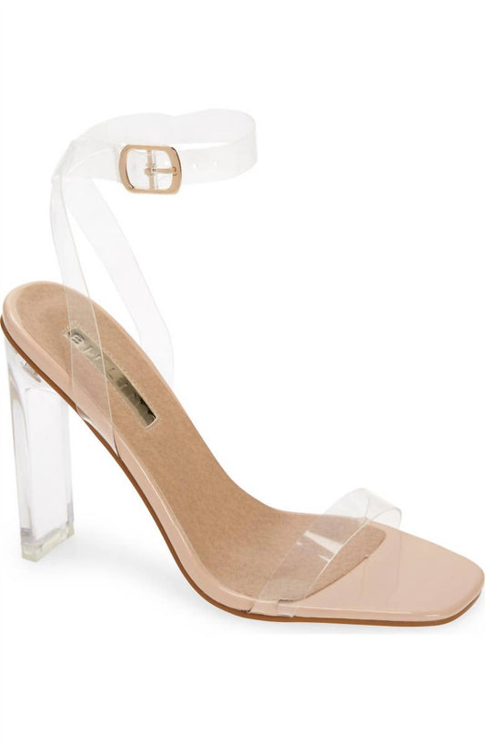 Billini - Odina Clear Strap Heel
