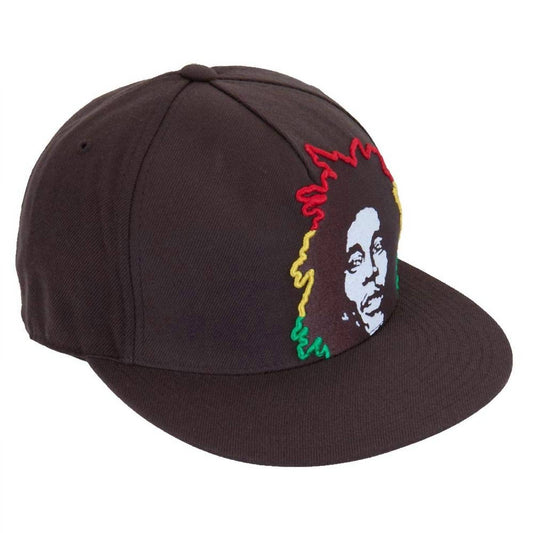 Bob Marley - Men's Rasta Hair Fitted Baseball Cap