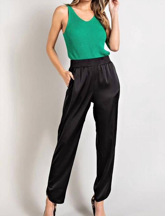 Ee:Some - Satin Joggers