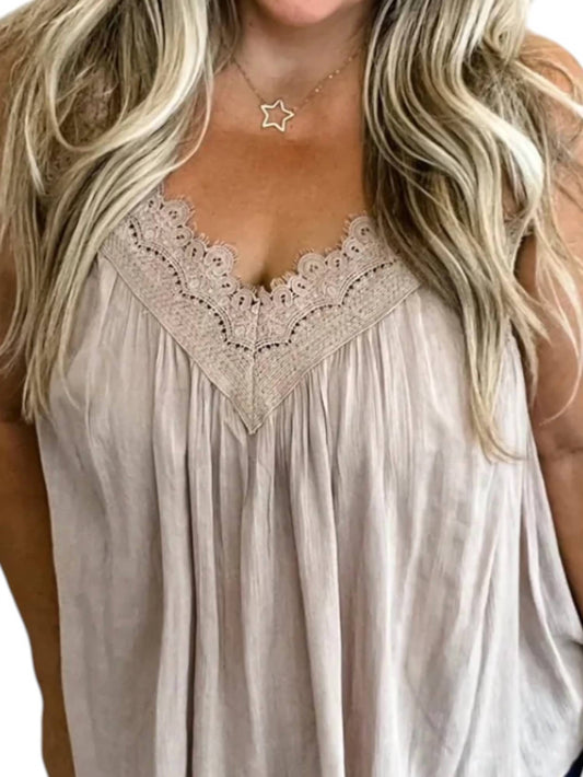 Blakeley - Flowy Leni Lace Tank Top