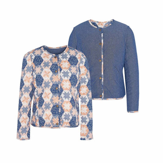 Barbour - Margate Reversible Collarless Overshirt Jacket