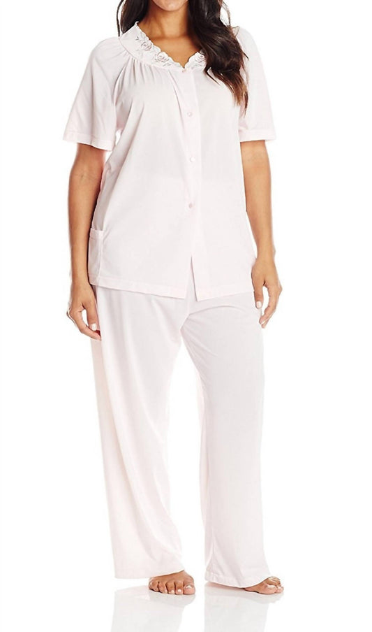 Shadowline Lingerie - Petals Short Sleeve Pajama