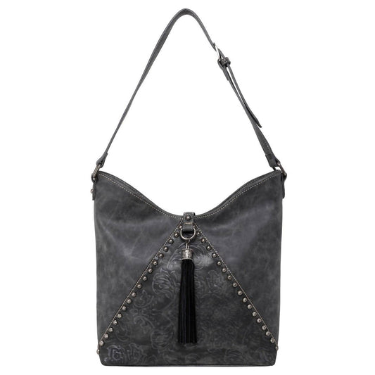 Montana West - Women's Embossed Collection Concealed Carry Hobo Bag