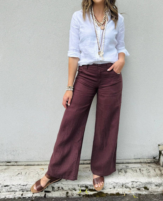 Sanctuary - Relaxed Linen Arden Pant