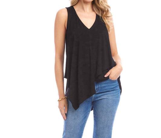 Karen Kane - Drape Front Tank Top