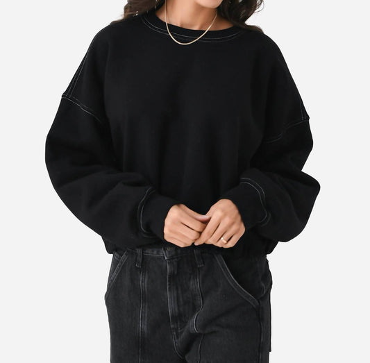 Velvet By Graham & Spencer - Bobbi cropped sweatshirt