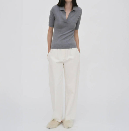 Rosetta Getty - Open Neck Polo