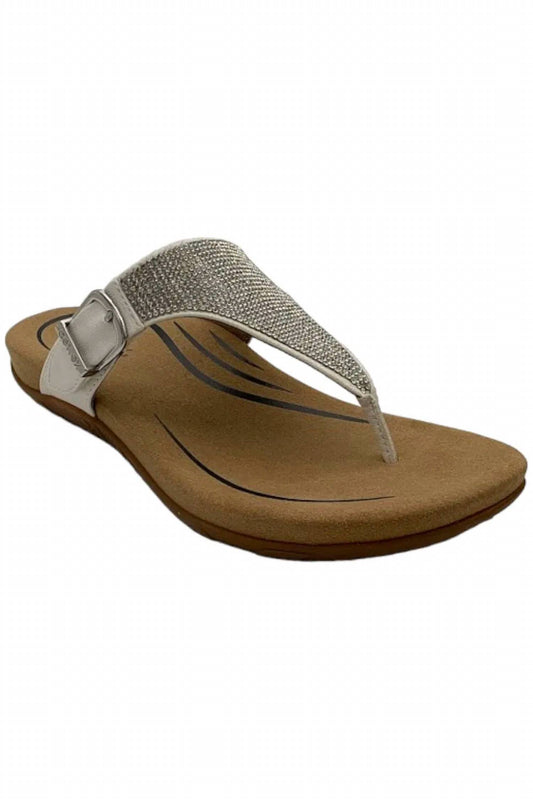 Aetrex - Women's Rae Sparkle Thong Sandal