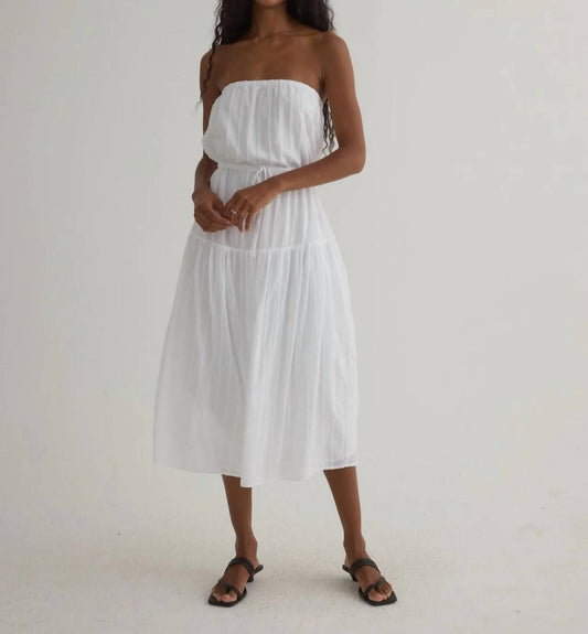 Bella Dahl - Ruffle Hem Midi Dress