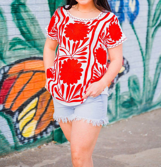 Layerz Clothing - Helen Patterned Top