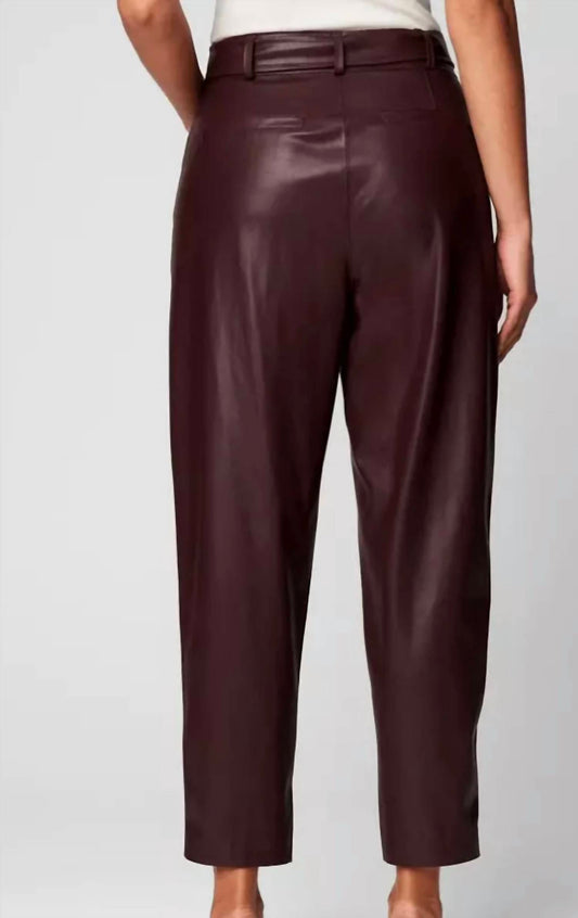 Blanknyc - faux leather pants in grape shake