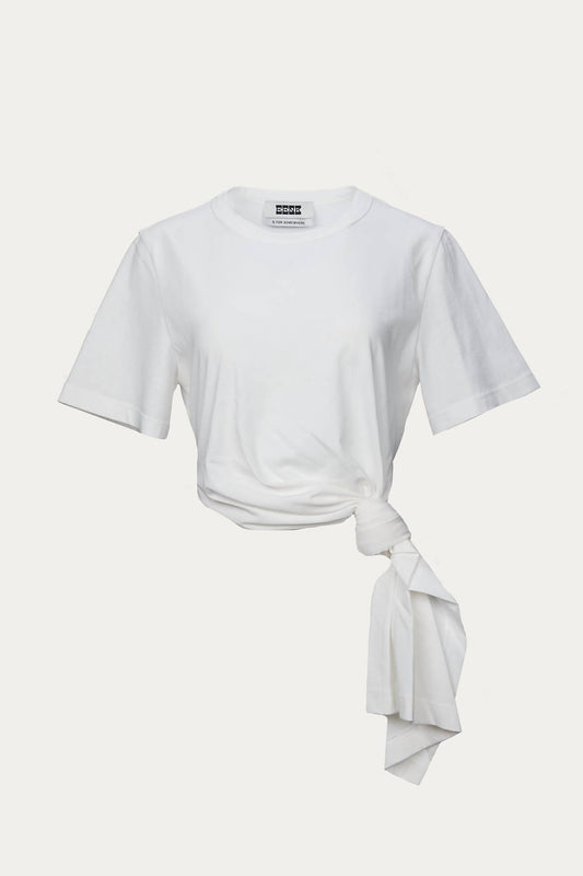 SEE KNOTTED TIE T-SHIRT