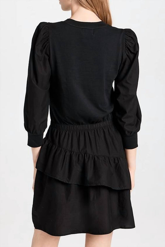 Nation Ltd - Tenley Ruffled Combo Mini Dress