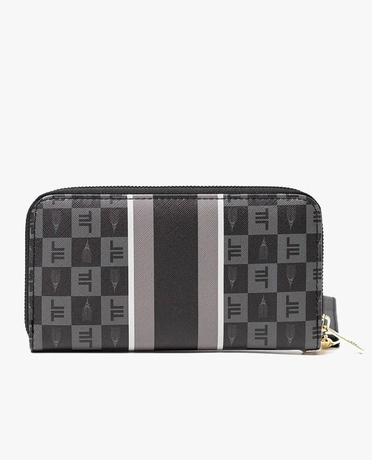 London Fog - Women's Gianna Signature Zip Around Wallet