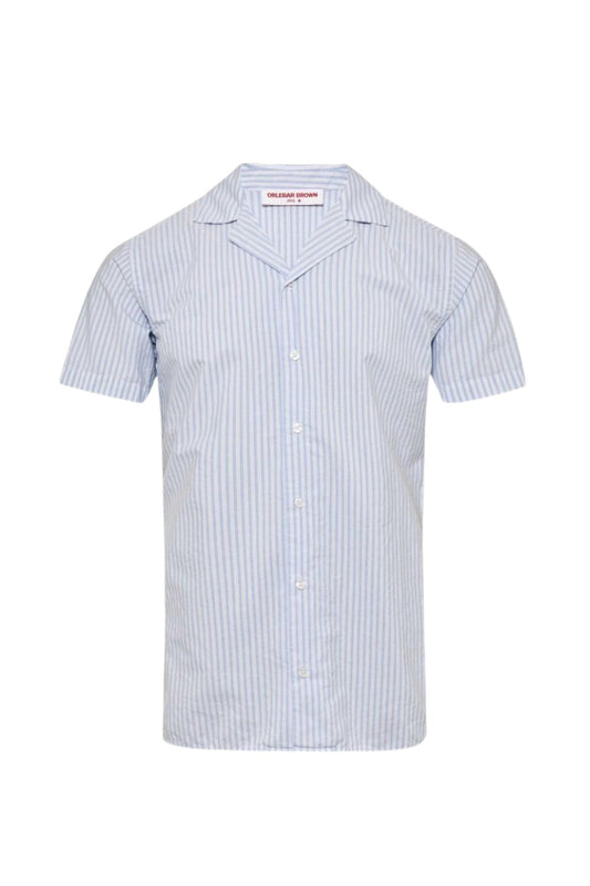 Orlebar Brown - Men's Travis Twin Stripe Polo Shirt