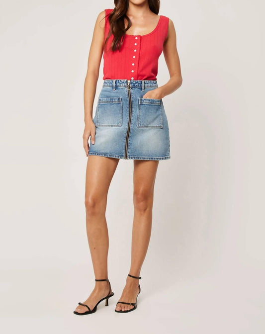 Rolla'S - A-line Mini Zip Skirt