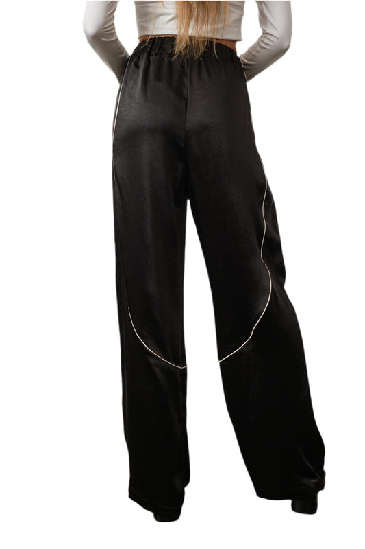 Pretty Garbage - Center Stage Satin Pants
