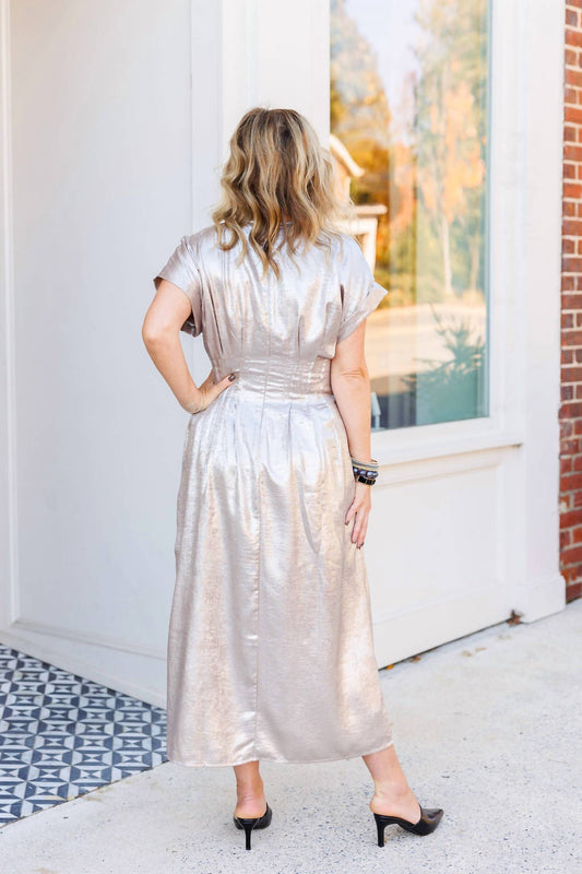 Entro - Silkstone Midi Dress