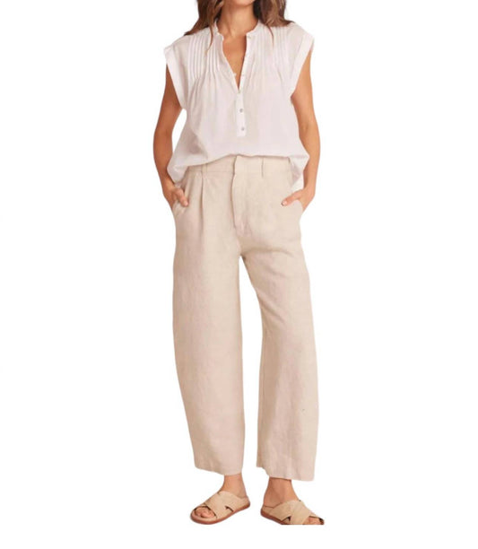 Bella Dahl - Relaxed Pleat Front Trouser