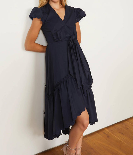 Caballero - Catalina V-neck Midi Dress
