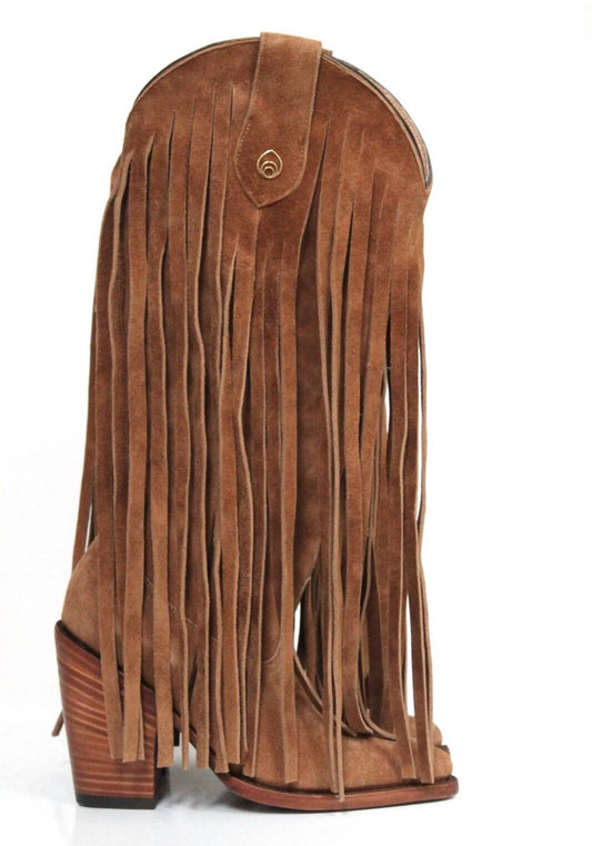 Brother Vellies - Women's Atlas Fringe Western Boot