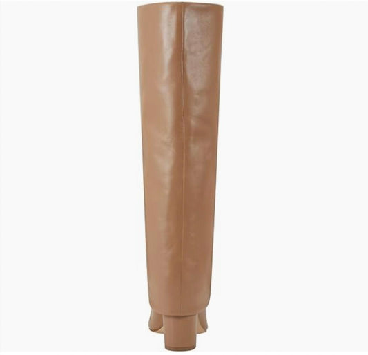 Marc Fisher - Women's Foldover Pointed Toe Tall Leather Boots