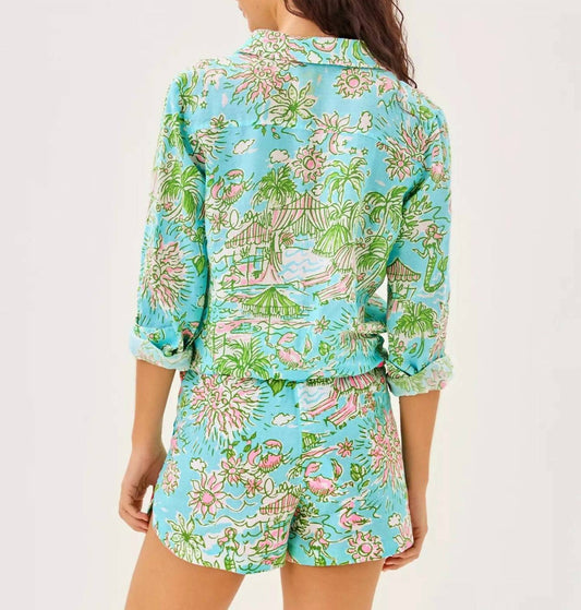 Lilly Pulitzer - Sea View Button Down