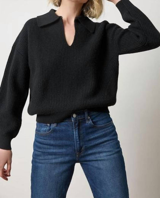 Lilla P - Keyhole Rib Sweater