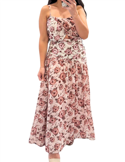 Storia - Plus One Ruched Midi Dress